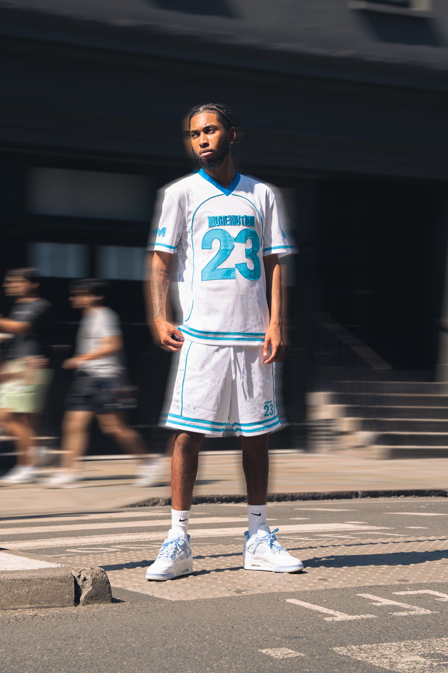 LEO MESH JERSEY - BLUE