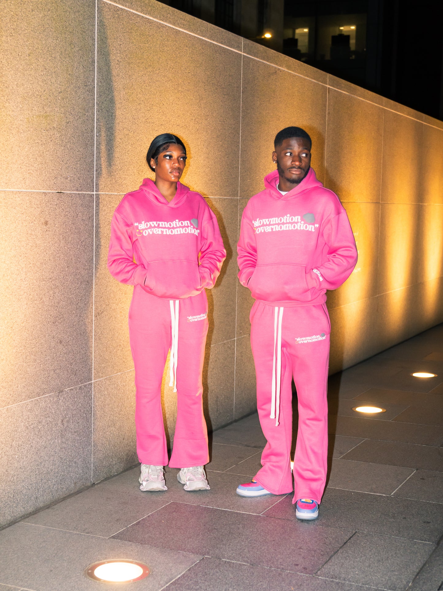 BBL PRINT HOODIE - PINK