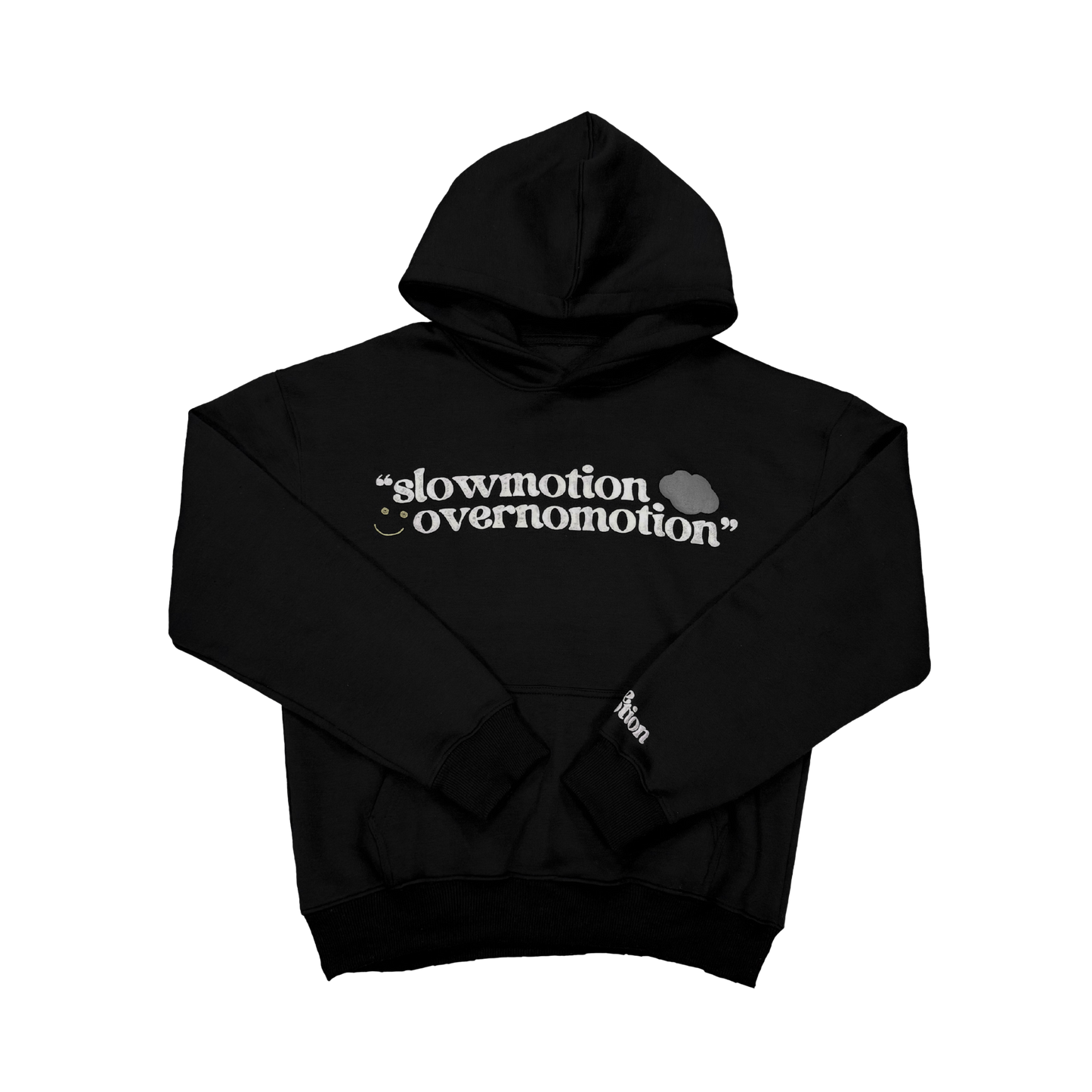 BBL PRINT HOODIE - BLACK