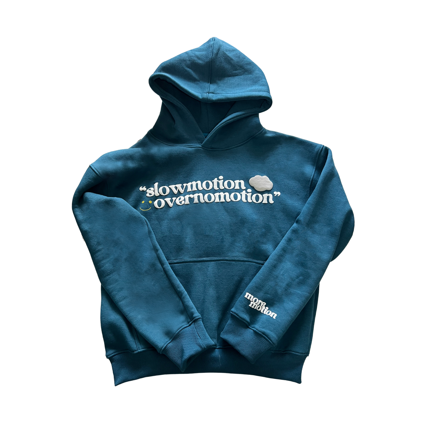 BBL PRINT HOODIE - BLUE