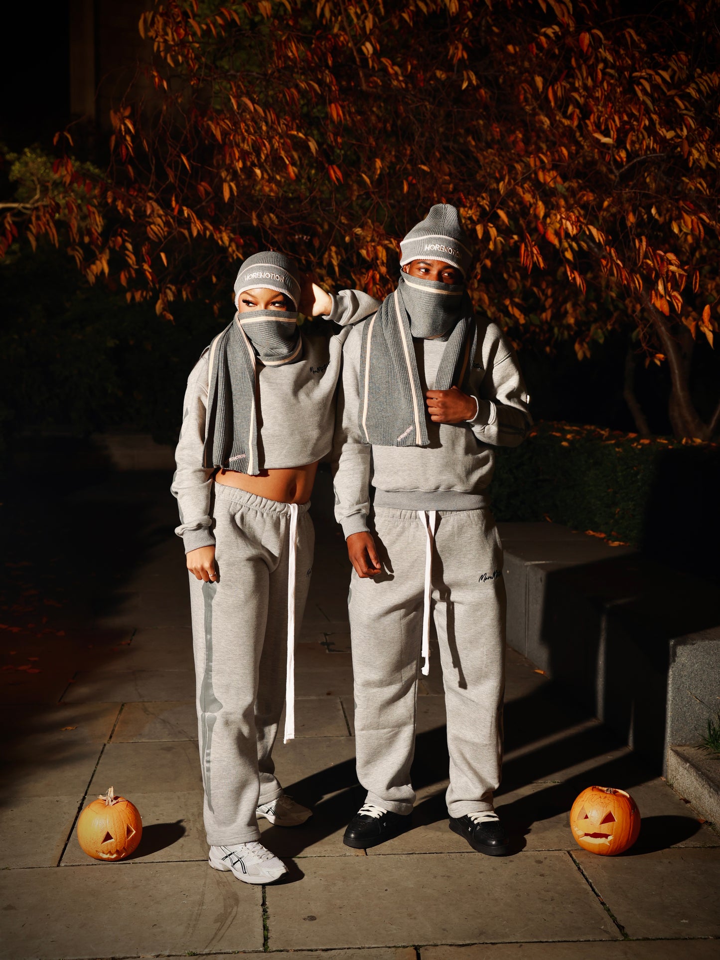 SKELLY BUFF PANTS - GREY