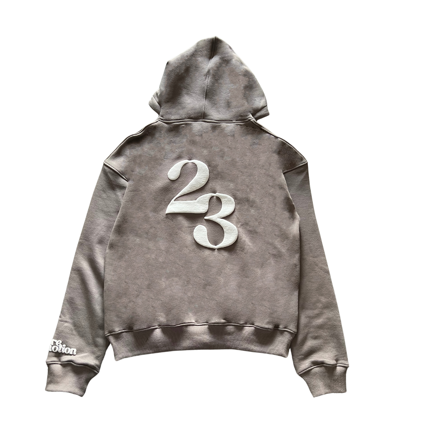 BBL PRINT HOODIE - COOL GREY