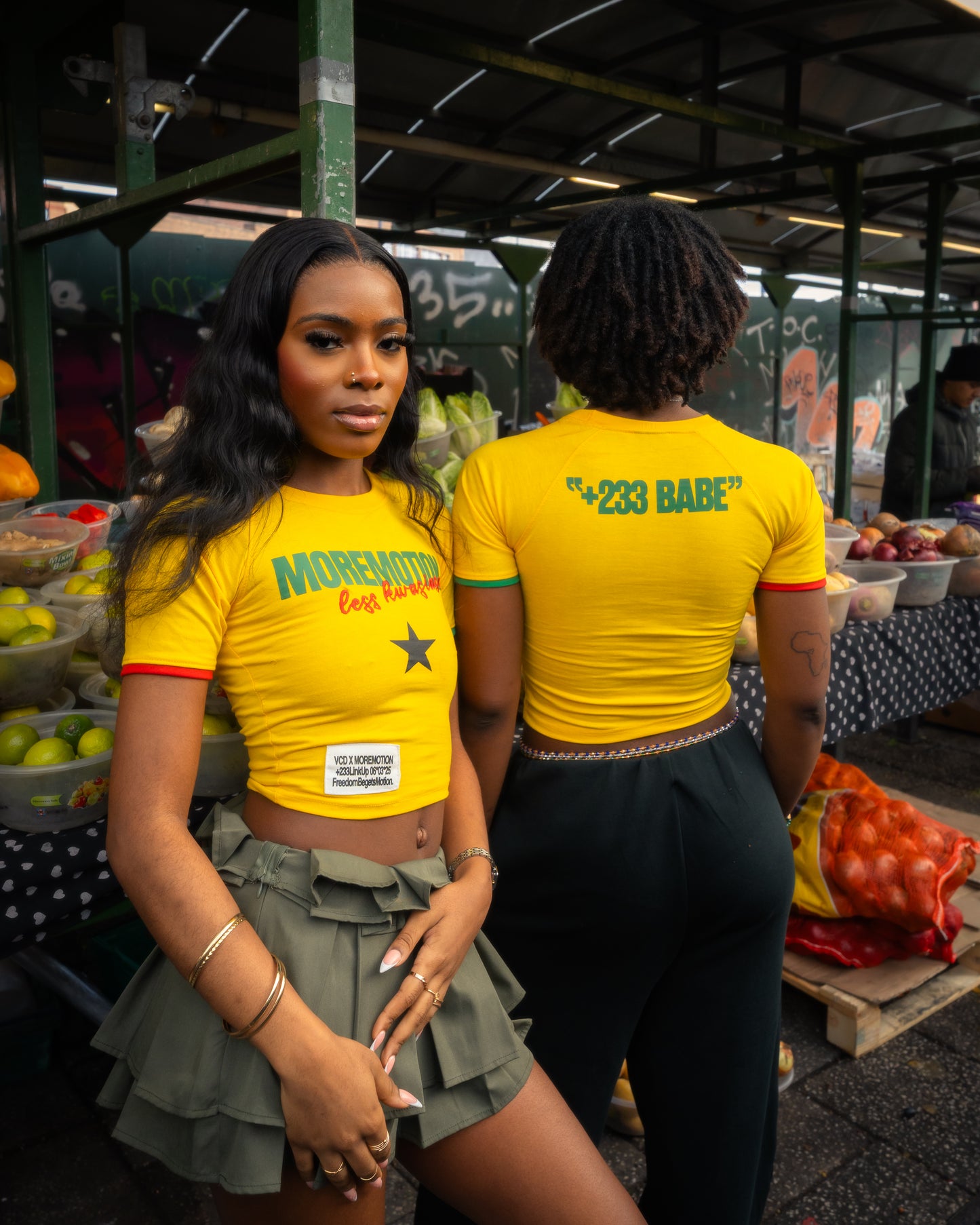 +233 BABE CROPPED TEE