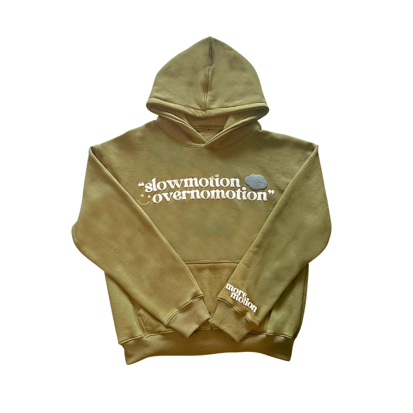 BBL PRINT HOODIE - KHAKI