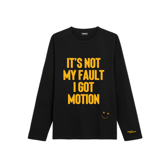 WIZ LONG SLEEVE TEE - BLACK/YELLOW