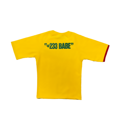 +233 BABE CROPPED TEE