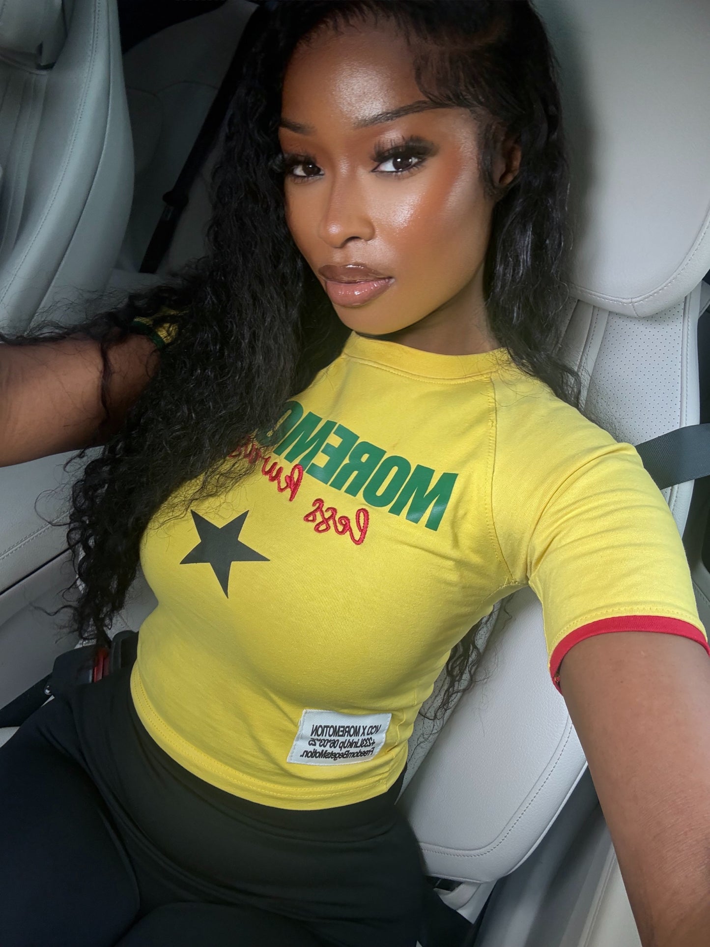 +233 BABE CROPPED TEE