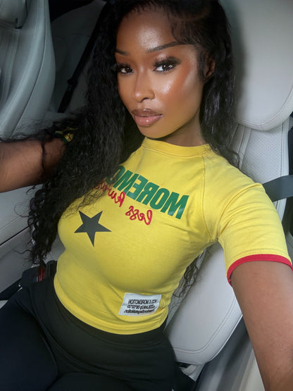 +233 BABE CROPPED TEE