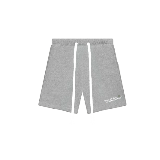SLOW MOTION OVER NO MOTION SHORTS - GREY
