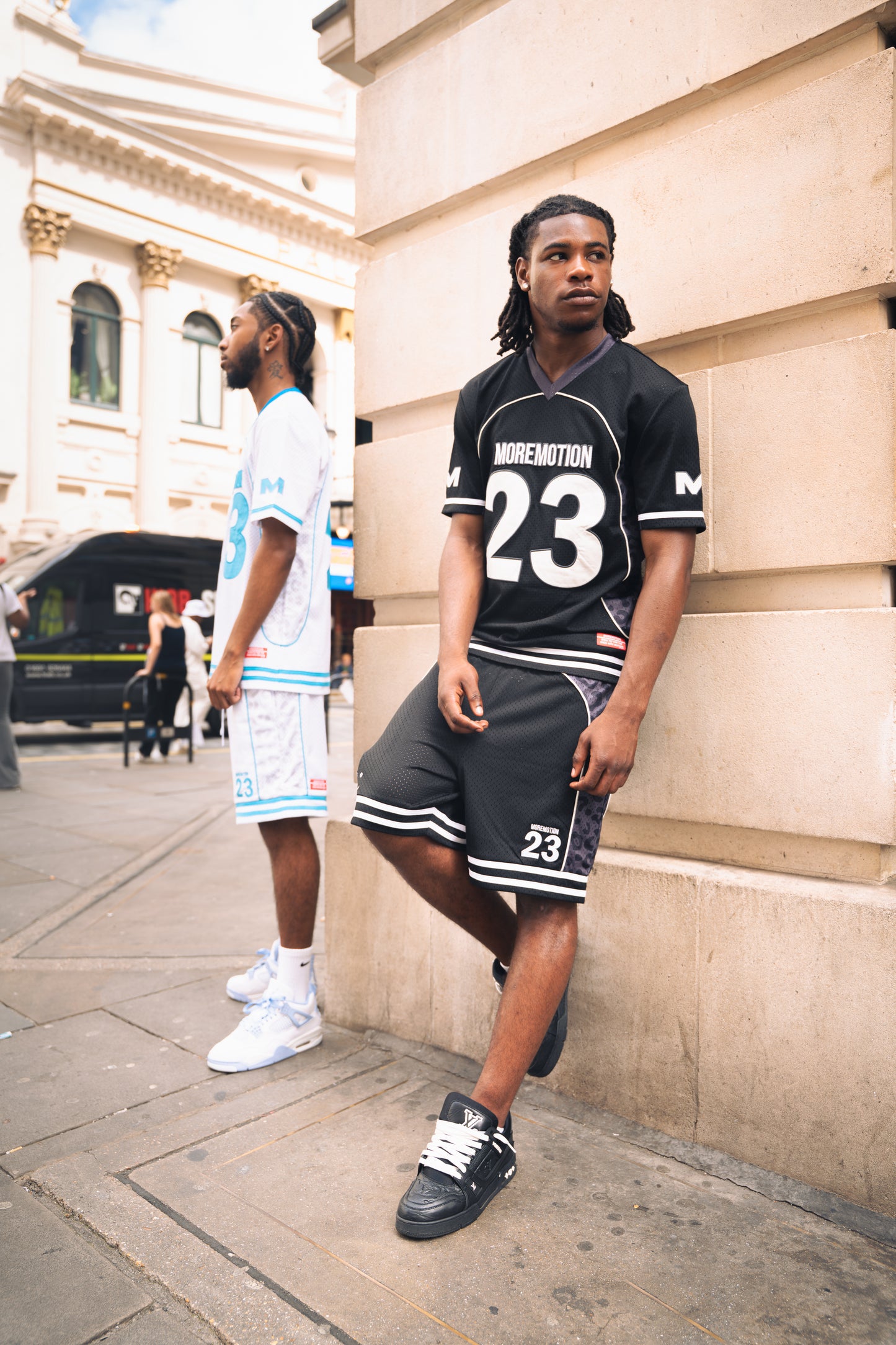 LEO MESH JERSEY - BLACK