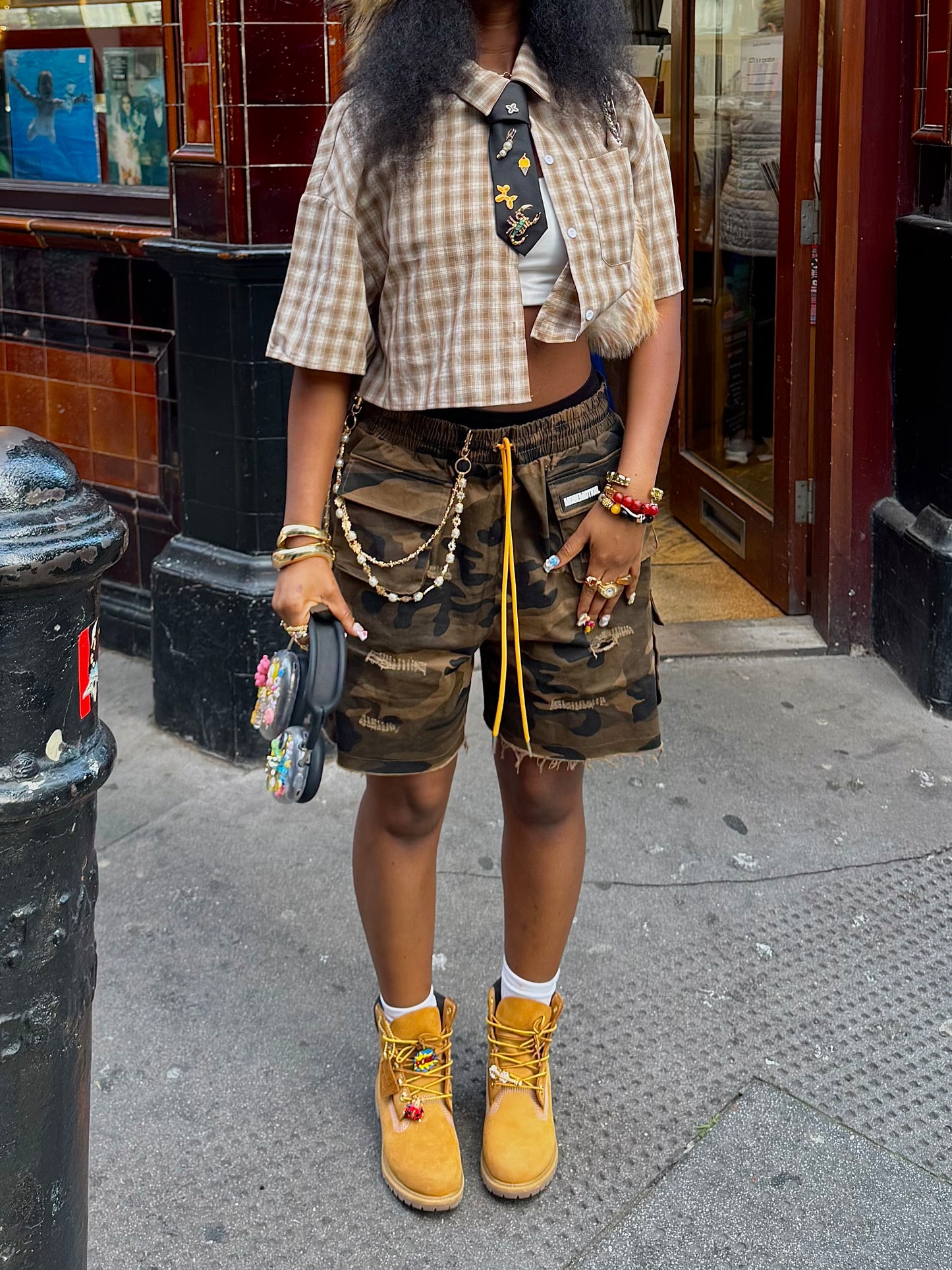 VINTAGE CARGO SHORTS - CAMO (PRE-ORDER SHIPS IN 9 WORKING DAYS)