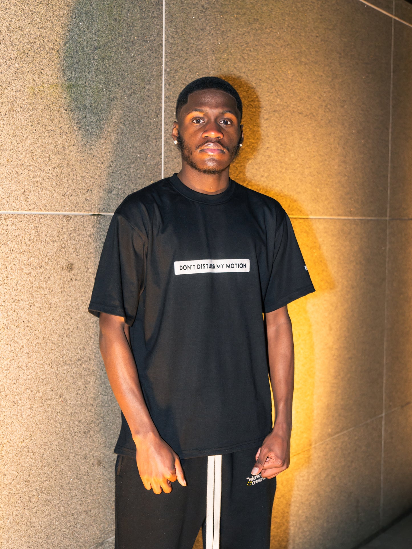 DND OVERSIZED TEE - BLACK – More Motion