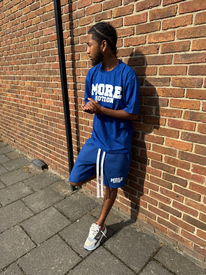 MORE MOTION TEE - ROYAL BLUE