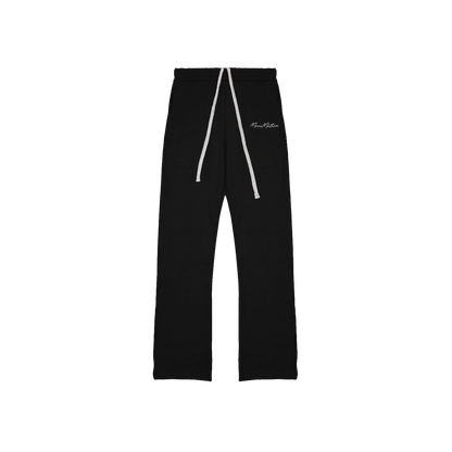 BASICS FLARED PANTS - BLACK