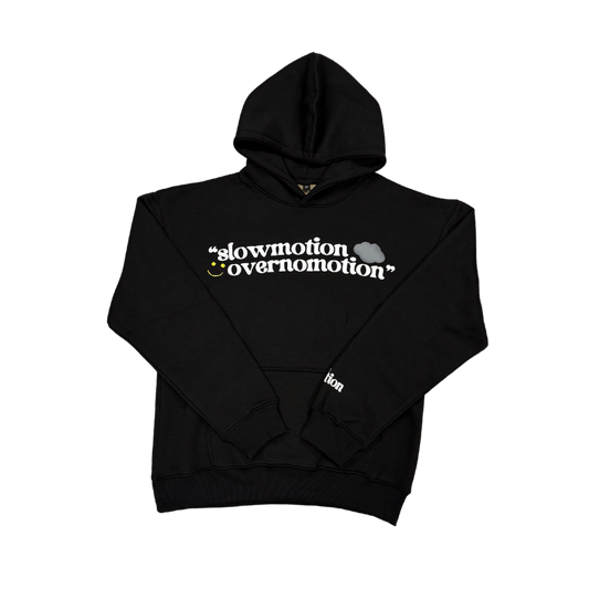 BBL PRINT HOODIE - BLACK