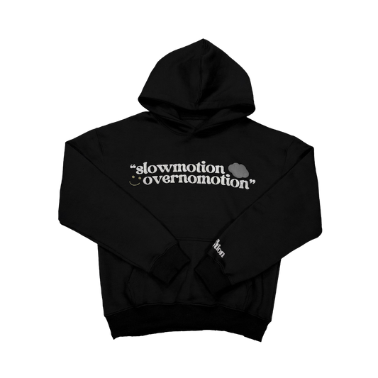 BBL PRINT HOODIE - BLACK