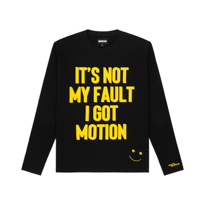 WIZ LONG SLEEVE TEE - BLACK/YELLOW