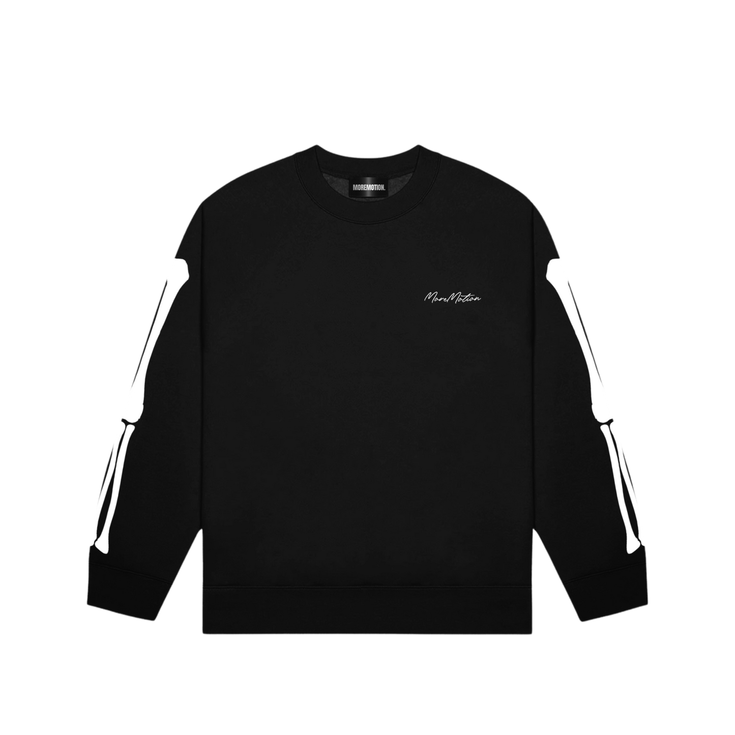 SKELLY BUFF CREWNECK - BLACK