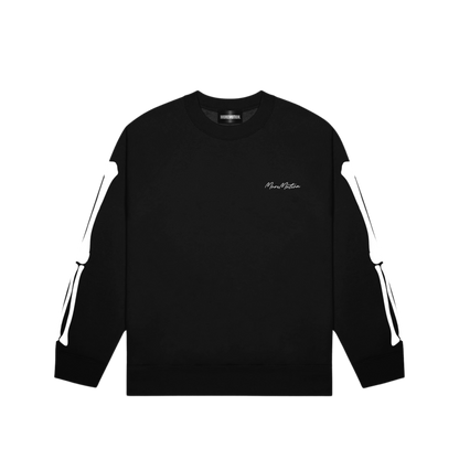 SKELLY BUFF CREWNECK - BLACK