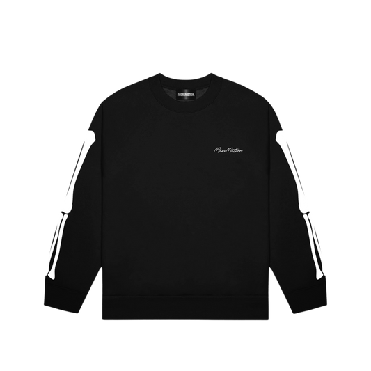 SKELLY BUFF CREWNECK - BLACK