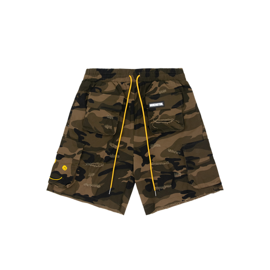 VINTAGE CARGO SHORTS - CAMO