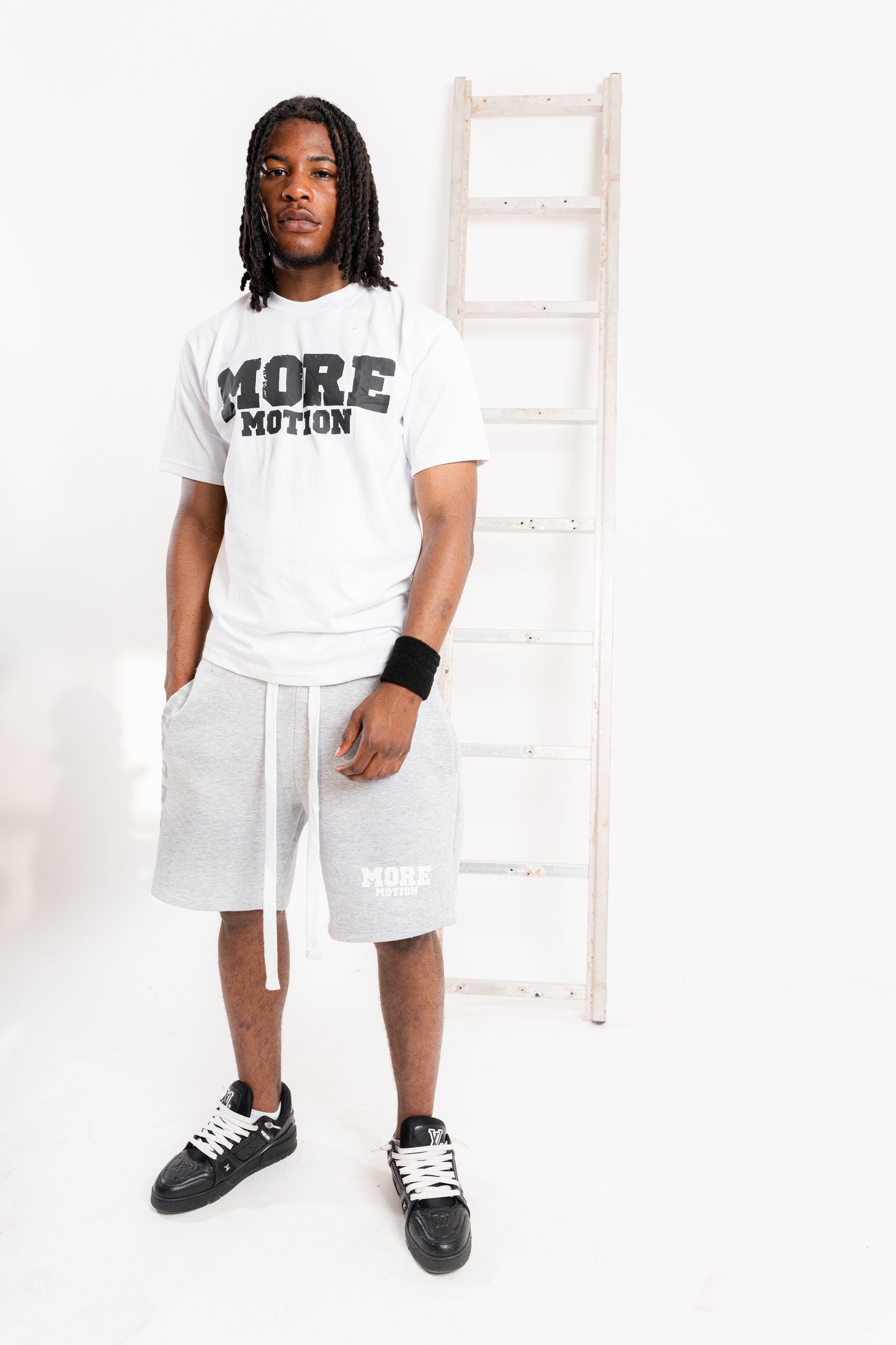 MORE MOTION TEE - WHITE