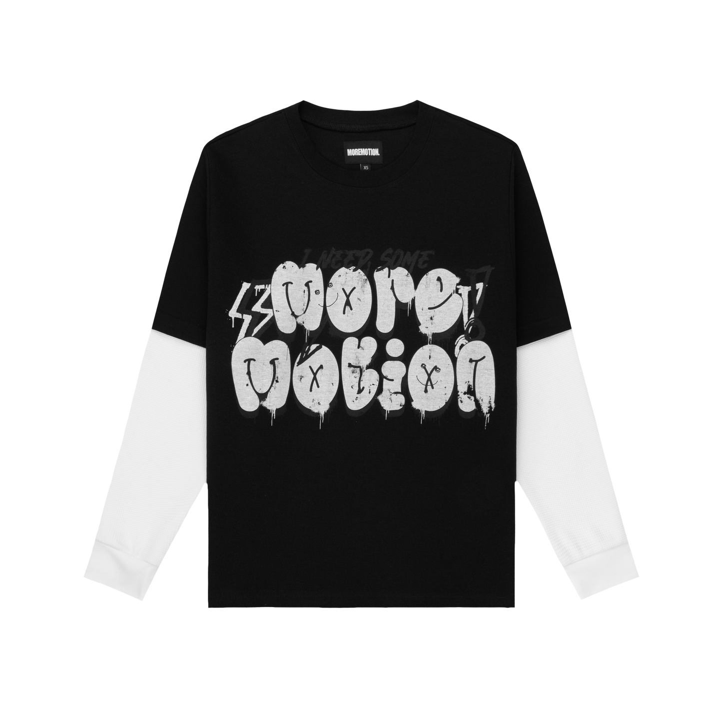GRAFFITI WAFFLE L/S TEE – More Motion