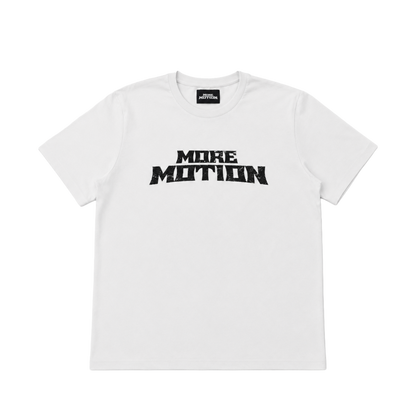 MORE MOTION TEE - WHITE