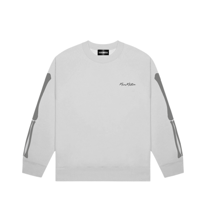 SKELLY BUFF CREWNECK - GREY
