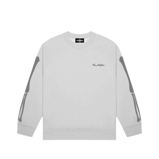 SKELLY BUFF CREWNECK - GREY