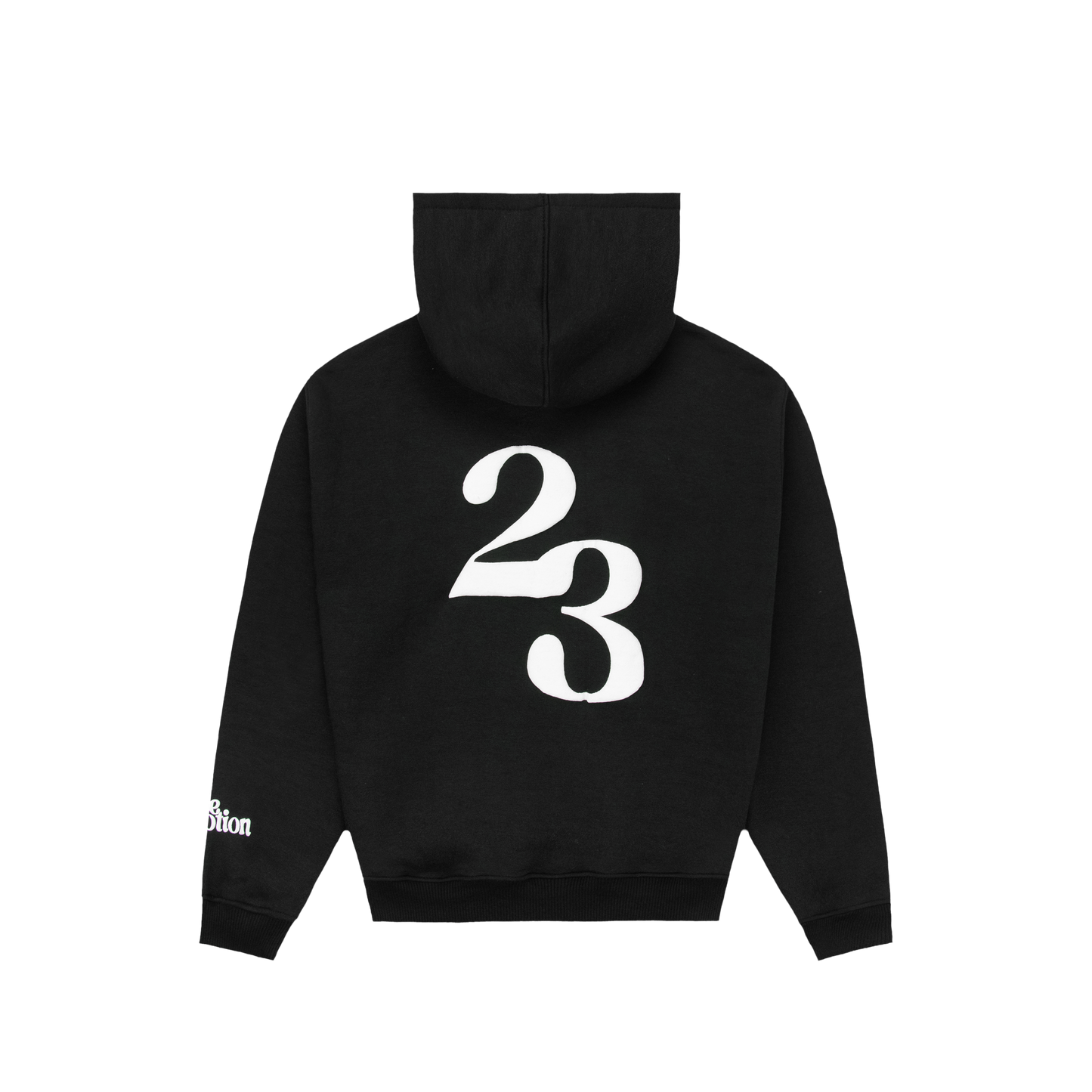 BBL PRINT HOODIE - BLACK