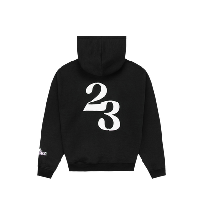 BBL PRINT HOODIE - BLACK