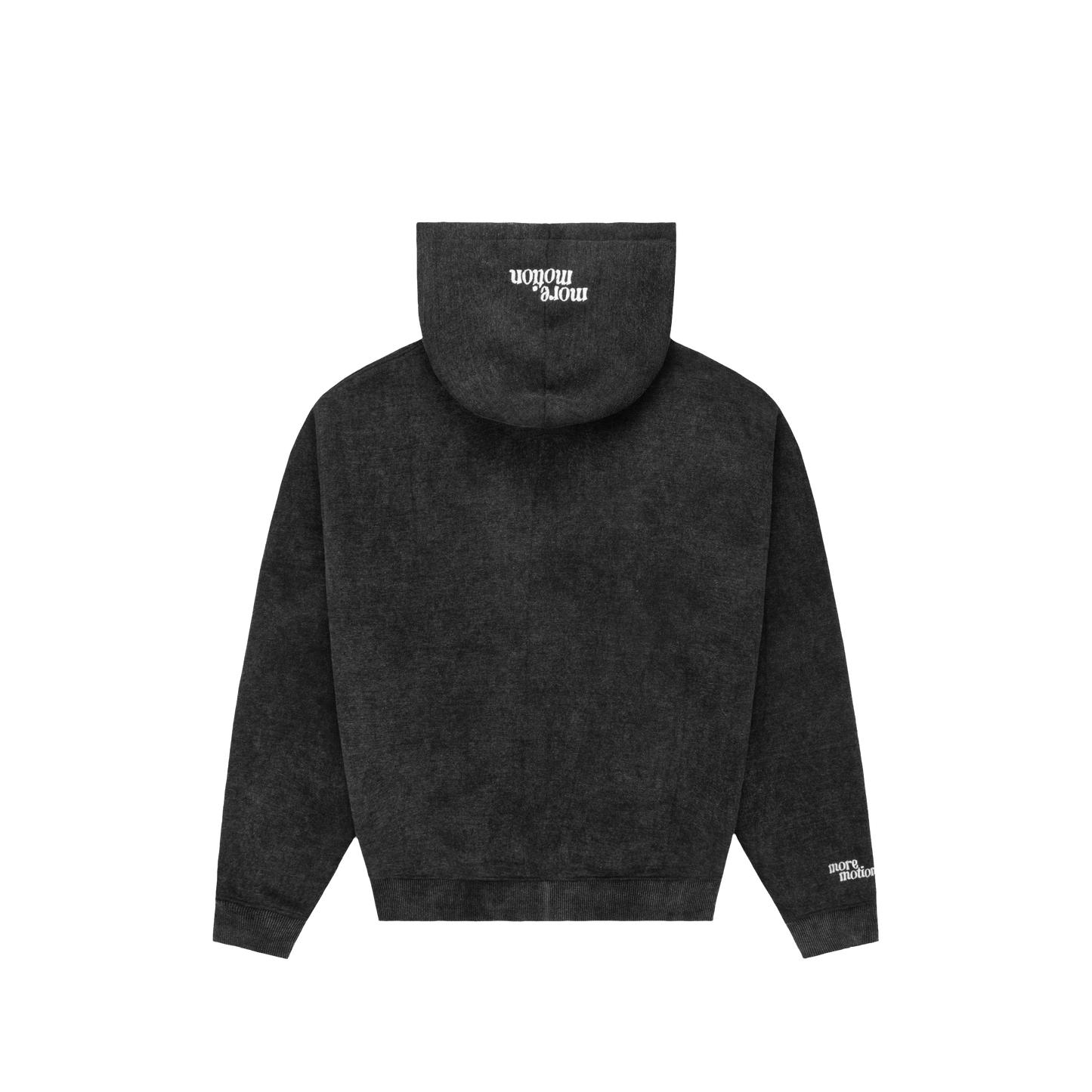 MM DIRTY NOIR ZIP HOODIE