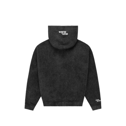 MM DIRTY NOIR ZIP HOODIE