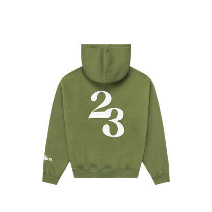 BBL PRINT HOODIE - KHAKI