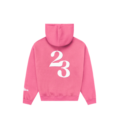 BBL PRINT HOODIE - PINK