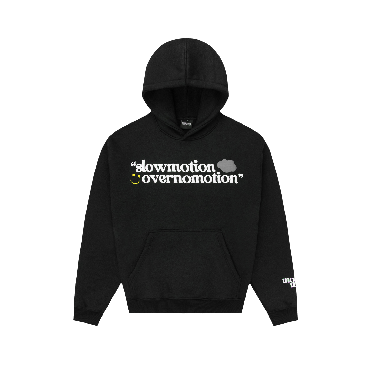 BBL PRINT HOODIE - BLACK