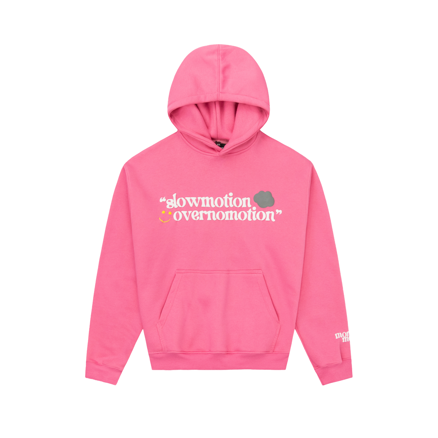 BBL PRINT HOODIE - PINK