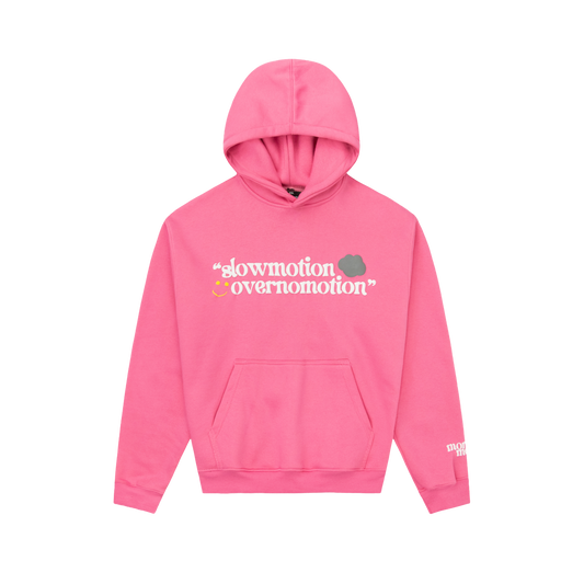 BBL PRINT HOODIE - PINK
