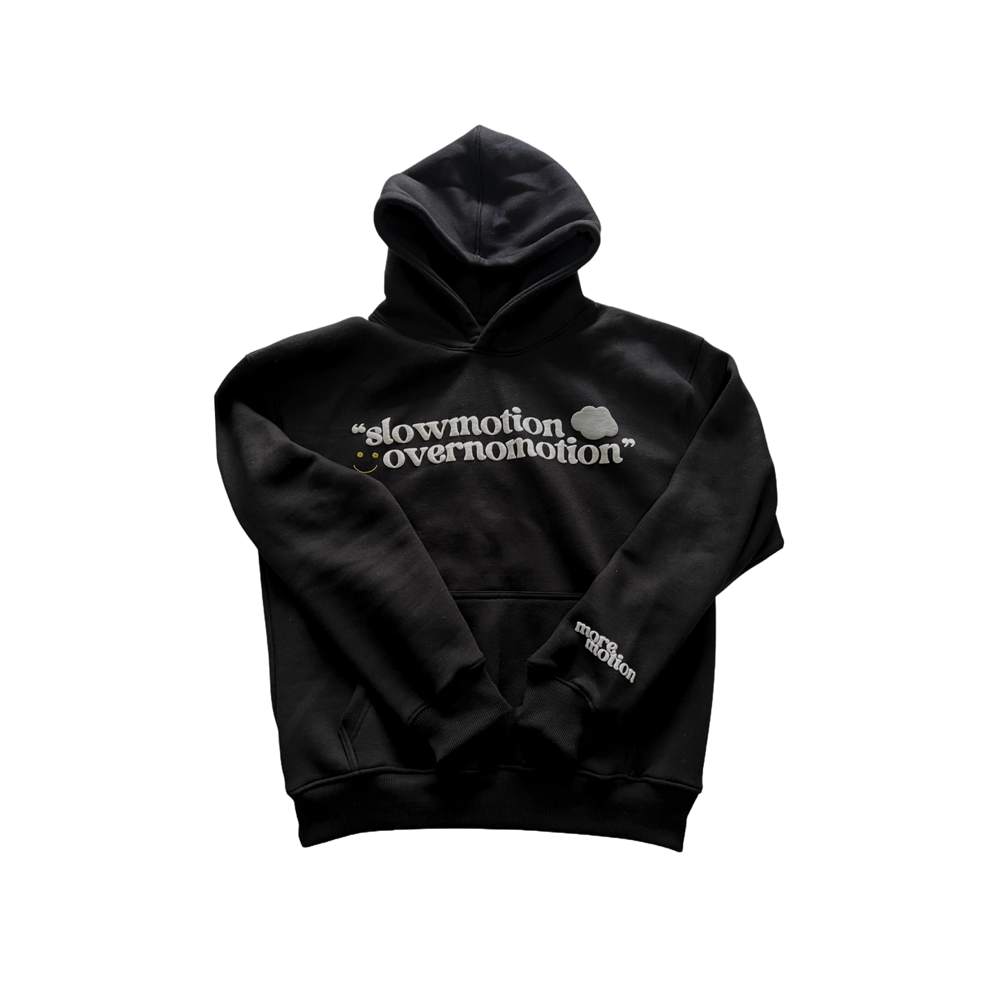 BBL PRINT HOODIE - BLACK – More Motion