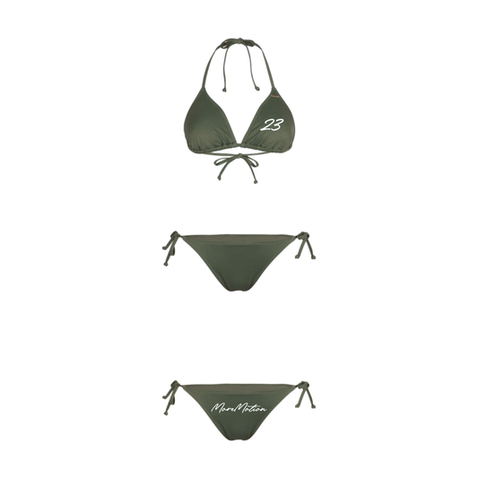 SUNS OUT BUNS OUT BIKINI - KHAKI GREEN