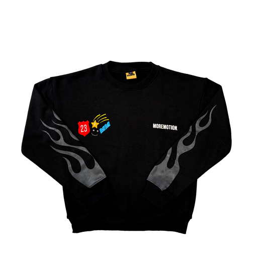 MM MILITARY BADGED CREWNECK