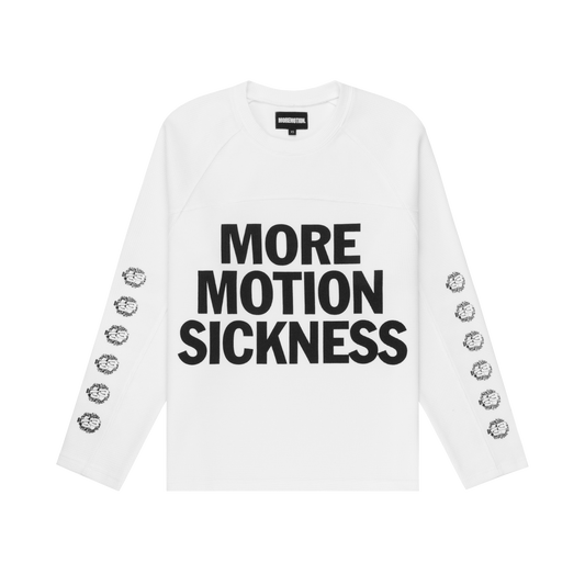 MMS WAFFLE L/S TEE - WHITE