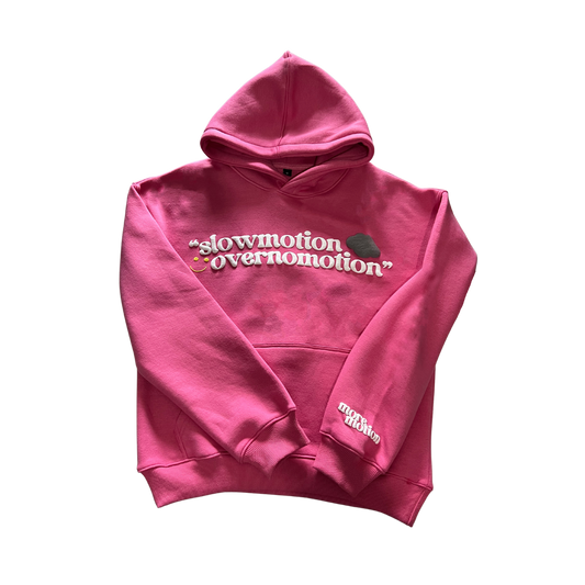 BBL PRINT HOODIE - PINK