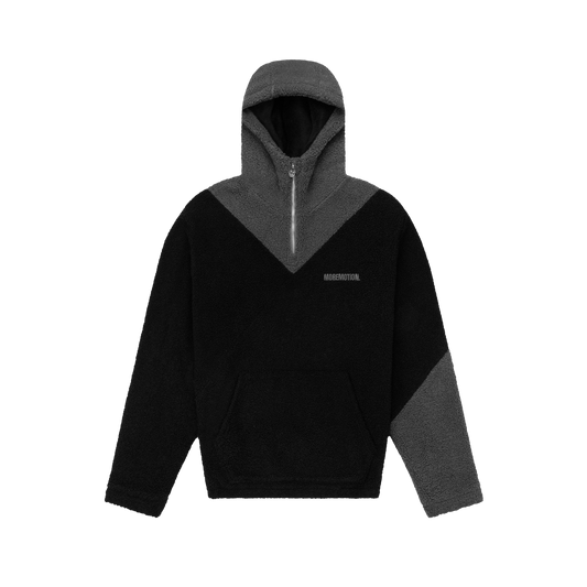 POLAR FLECCE - BLACK/GREY