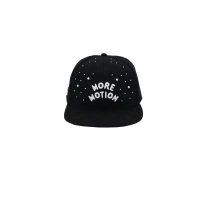 RHINESTONE SNAPBACK - BLACK