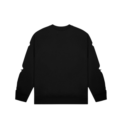 SKELLY BUFF CREWNECK - BLACK