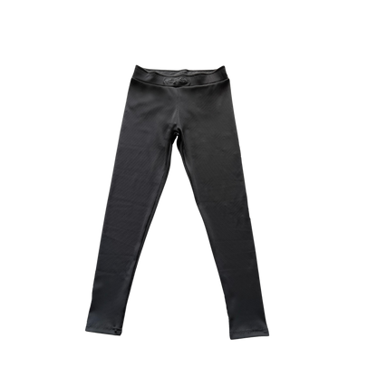 WOMENS RIBBED PANTS - CHARCOAL GREY