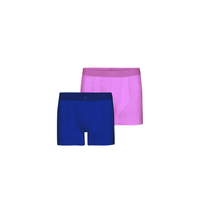 BLUE & PINK MM BOXERS (TWIN PACK)