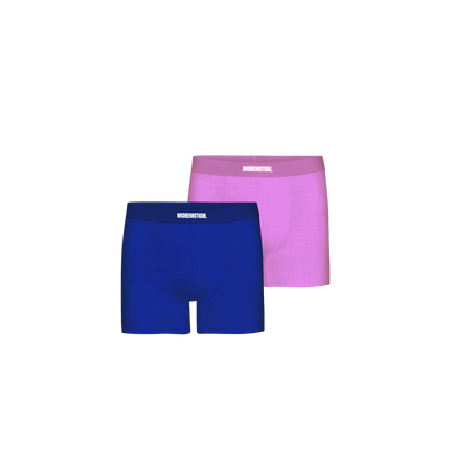 BLUE & PINK MM BOXERS (TWIN PACK)